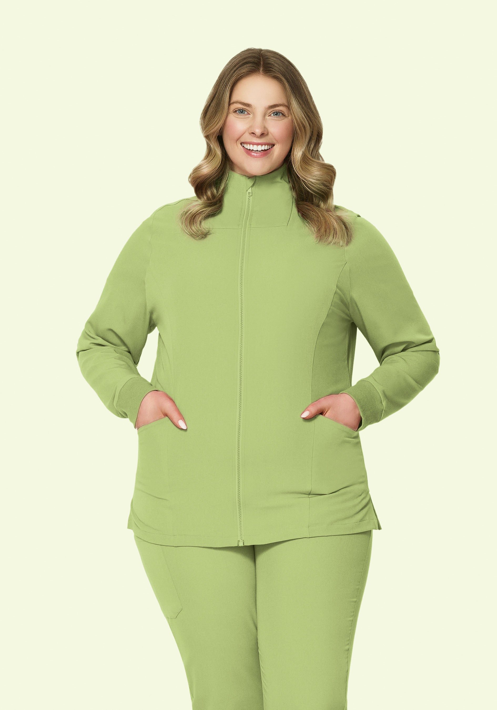 Modern Women's Fern Scrub Jacket