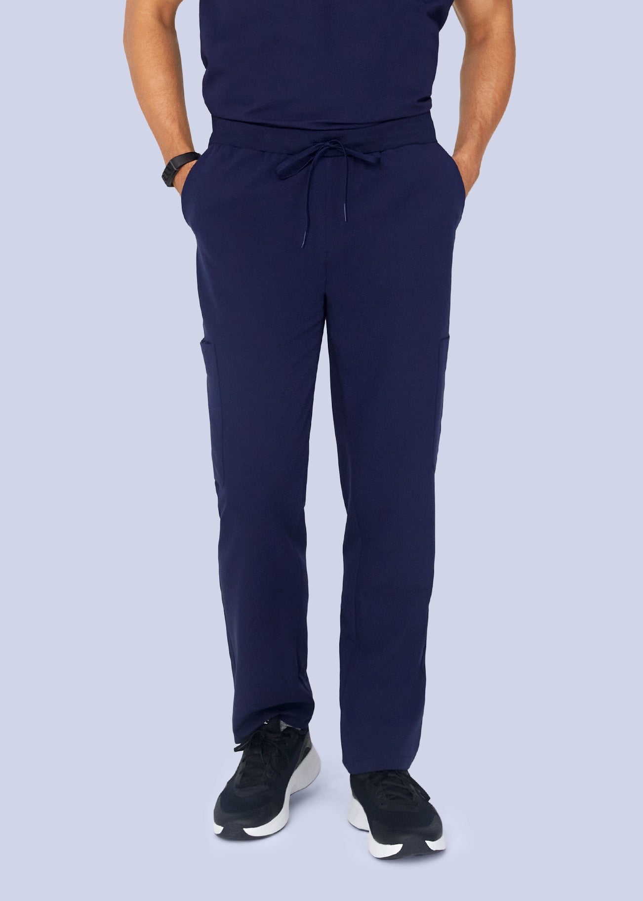 Navy Cargo Pants with 7 Pockets