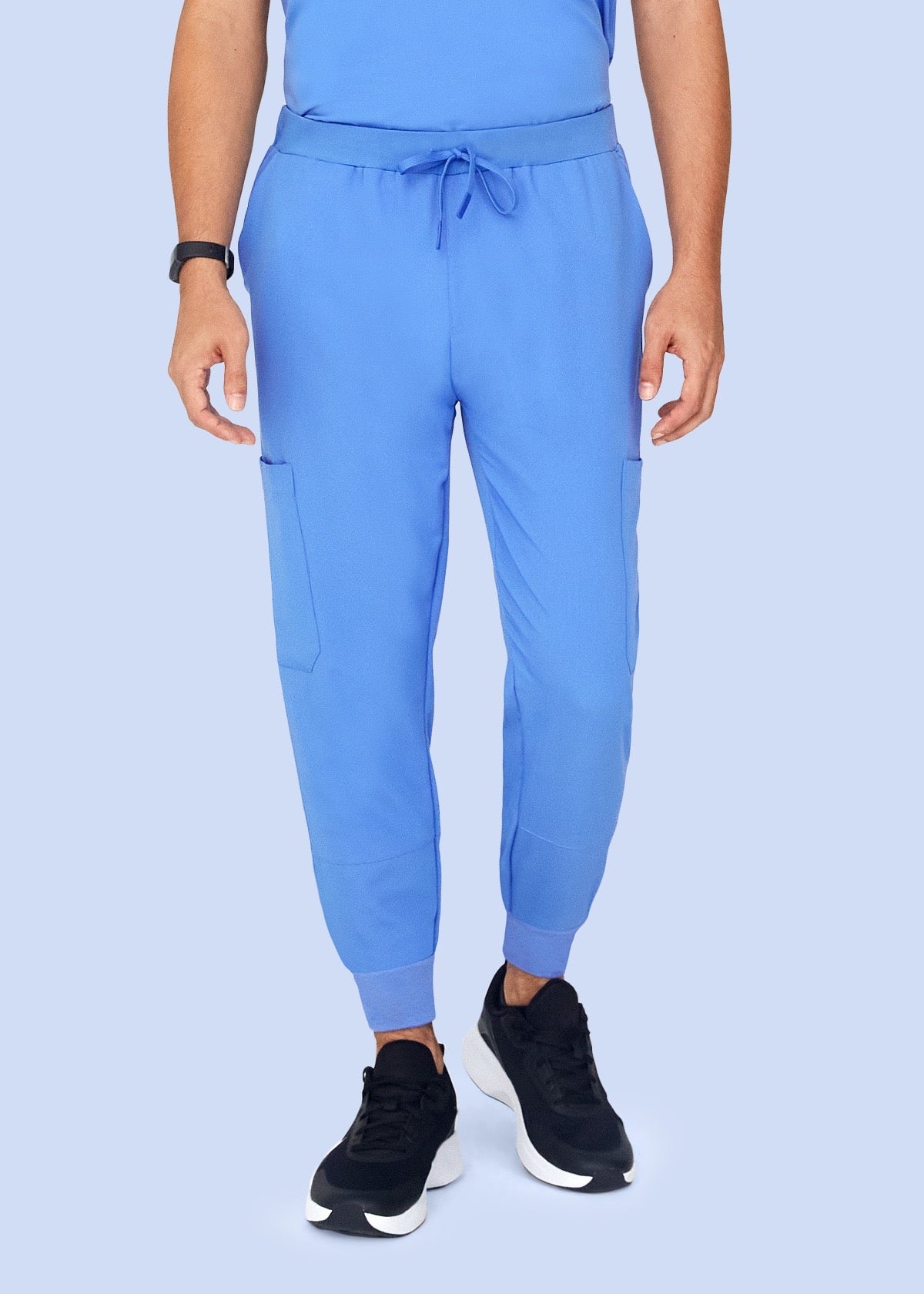 7-Pocket Running Shorts in Ceil Blue
