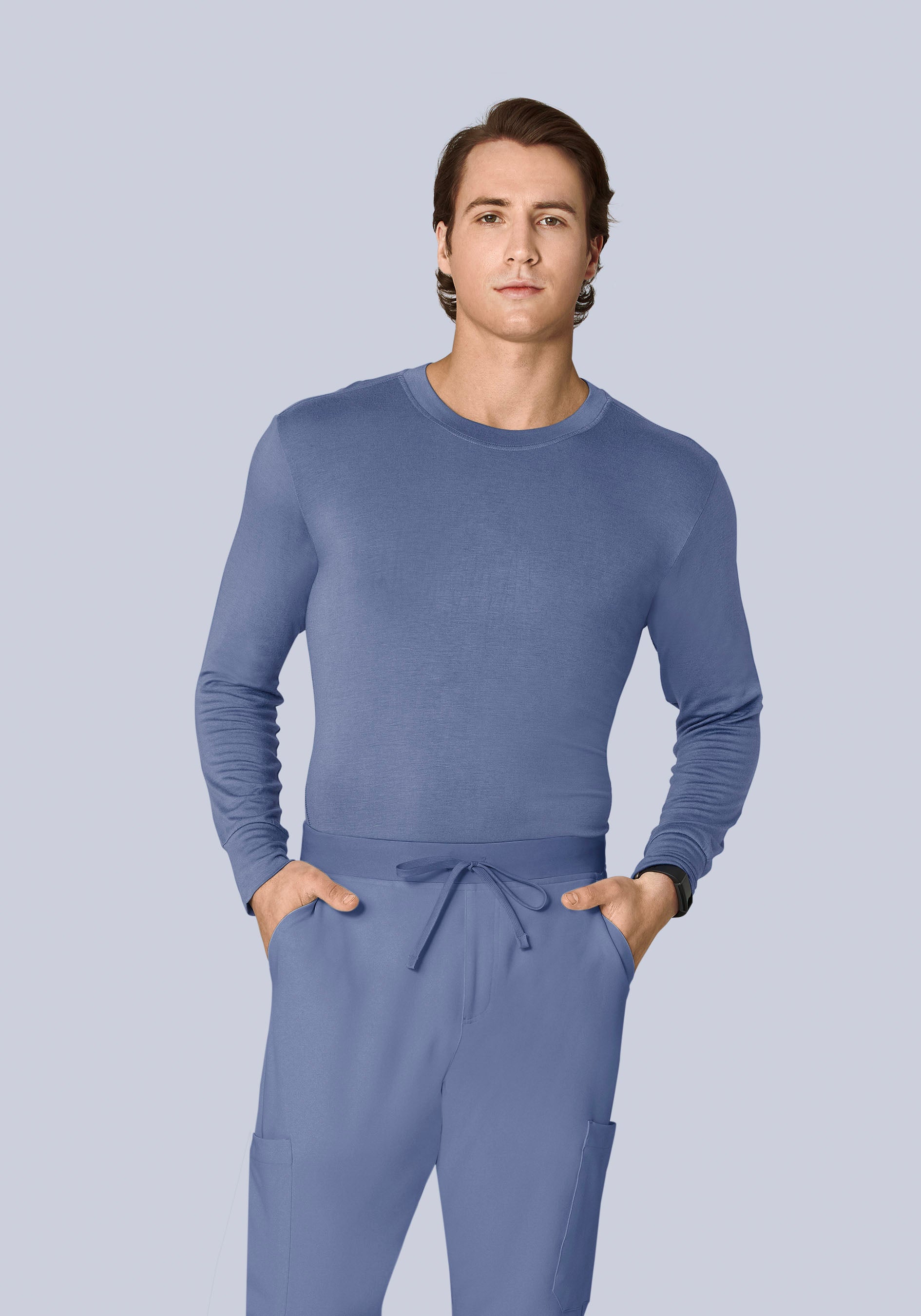 Periwinkle Underscrubs for Men – Comfort Fit