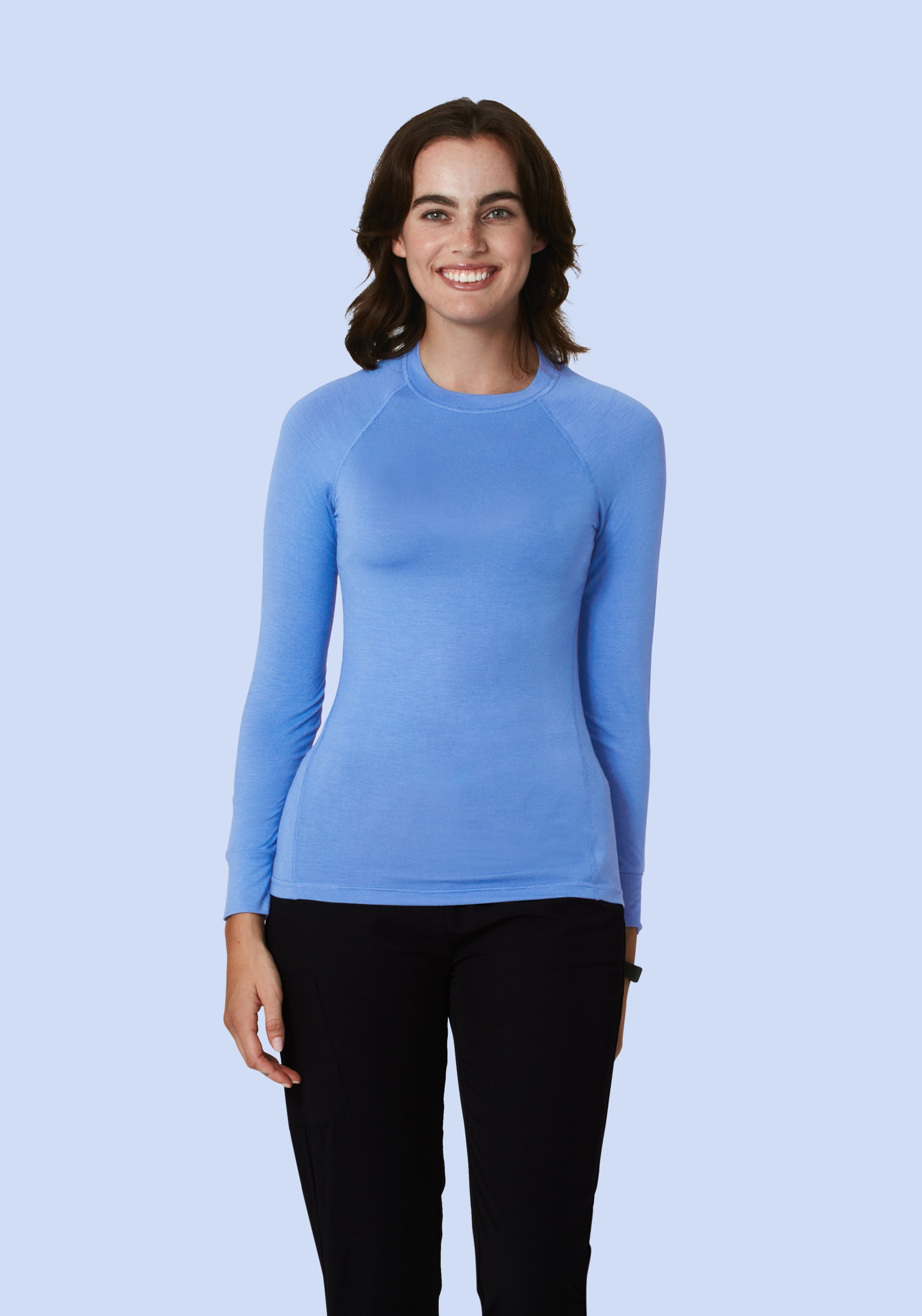 Ceil Blue Women's Underscrubs - Soft & Breathable